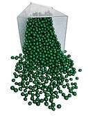 Посипання (рисові кульки) Темно-зелені (5 мм) 50 г