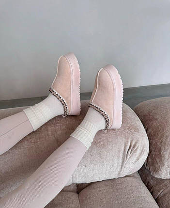 Cабо уги ugg тапки БАЖОВІ в дію Україна KHAKI на високій підошві без задника з утепленою устілкою жіночі, фото 1