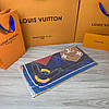 Хустка Louis Vuitton шовкова з ручною підшивкою, фото 8