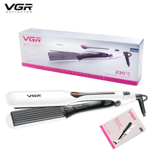Плойка-гофре професійна VGR V-557, керамічне покриття, LED display.