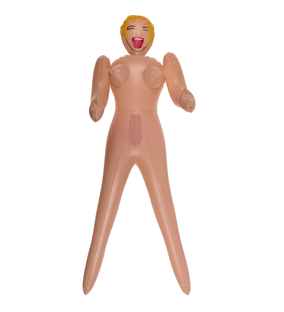 Секс-лялька Mini Blow-Up Doll Blond Hair, 66 см., фото 1