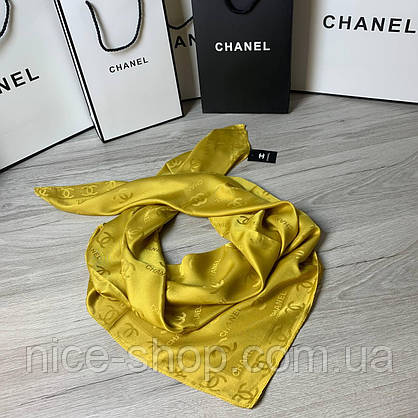 Хустка шовкова C.H.A.N.E.L, фото 3