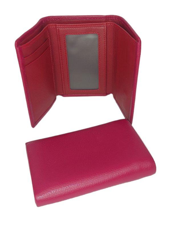 Жіночий шкіряний гаманець  009 Red. Купити жіночий шкіряний гаманець гуртом і в роздріб в Україні., фото 1