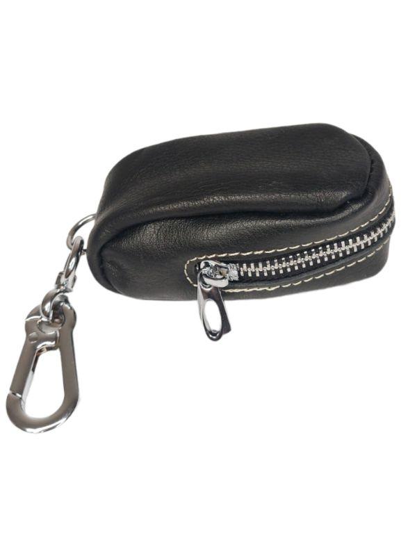 Ключниця із м'якої натуральної шкіри 9975 Black.Купити чоловічі гаманці оптом и в розницу в Украине.