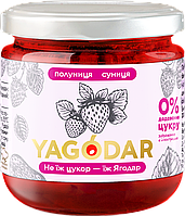 Клубничный джем без сахара с земляникой, 210 г