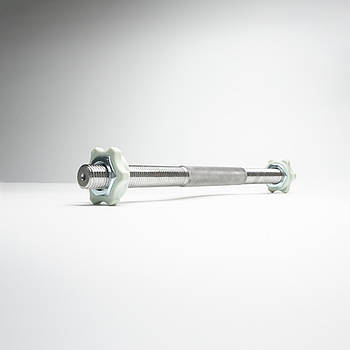 Гриф гантельний 42 см діаметр 25 мм 1 шт