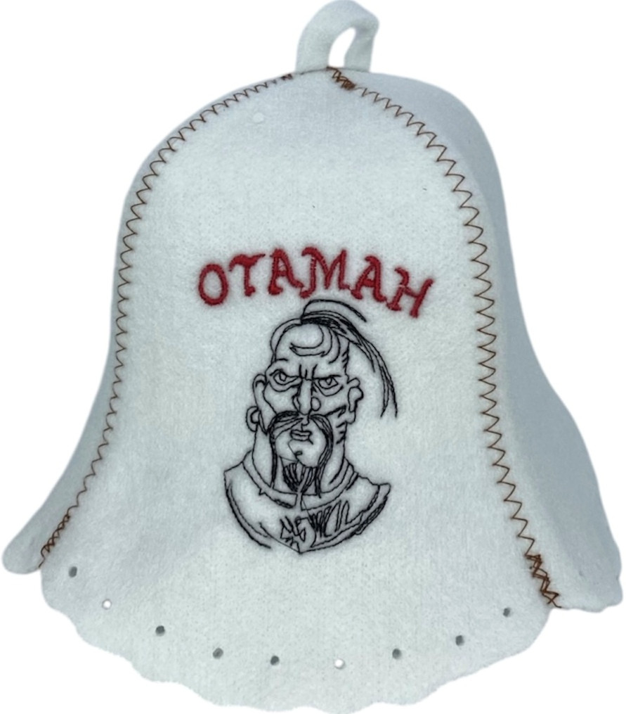 Шапка для лазні та сауни з поліестеру Отаман, фото 1