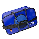 Сумка для риболовлі 50x28x25 см EVA для риби та прикормки складана водонепроникна з клапаном, фото 3