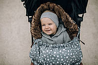 Зимовий конверт для дитини FreeOn Polar Blue, фото 6
