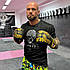 Боксерські рукавиці Phantom Muay Thai Black Gold 10 унцій (Бинти 4м. в подарунок), фото 6