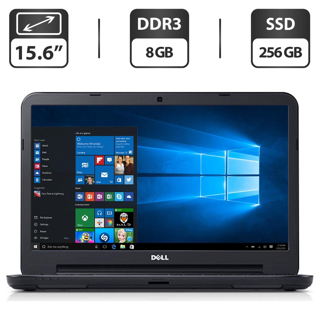 Ноутбук Dell Latitude 3540/ 15.6" (1366x768)/ Core i5-4210U/ 8 GB RAM/ 256 GB SSD/ HD 4400
