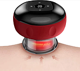 Вакуумний масажер для тіла електричний. Баночний масажер, фото 2