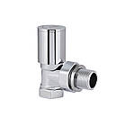 Кран радіаторний SD Forte 1/2" кутовий хром SF234W15, фото 4