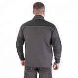 Куртка робоча 80% поліестер, 20% бавовна, щільність 260 г/м2, XL INTERTOOL SP-3004, фото 5