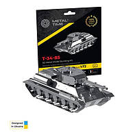 Колекційна модель-конструктор Metal Time Танк T-34/85 (MT071)