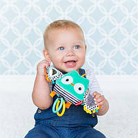 М'яка іграшка-підвісок Infantino Сова з вібрацією (216320I)