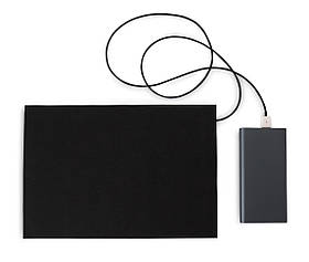 Грелка переносна 20х30 см 5В USB від павербанку Trio 05002 - MegaLavka