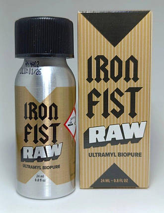 Попперс Iron Fist Raw 24 ml, фото 1