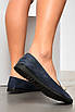 Балетки жіночі темно-синього кольору 192855T Безкоштовна доставка, фото 3