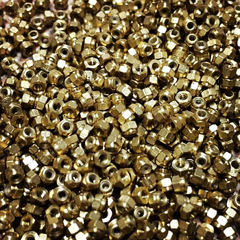 Гайки Gold Lock Nuts для фінгерборд підвісок - комплект 4 шт