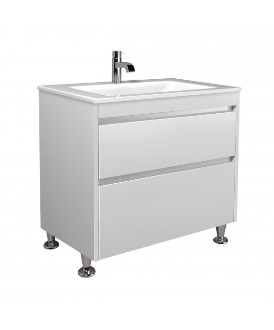 Тумба Prime 80 з умивальником Amalfi 80 підлогова