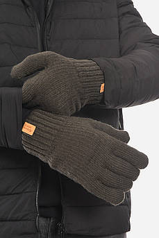 Рукавички чоловічі акрилові утеплені кольору хакі р.9,5 193715M