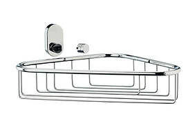 Полиця у ванну кутова Kela LuСido 22688 28.5х22.5 см срібляста 4968392