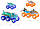Hot Wheels Monster Trucks Power Smashers Truck & Big Rig Multi-Pack  HYJ29, фото 2
