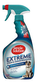 SIMPLE SOLUTION Extreme stain and odor remover Надпотужний засіб від запахів та плям 945 мл