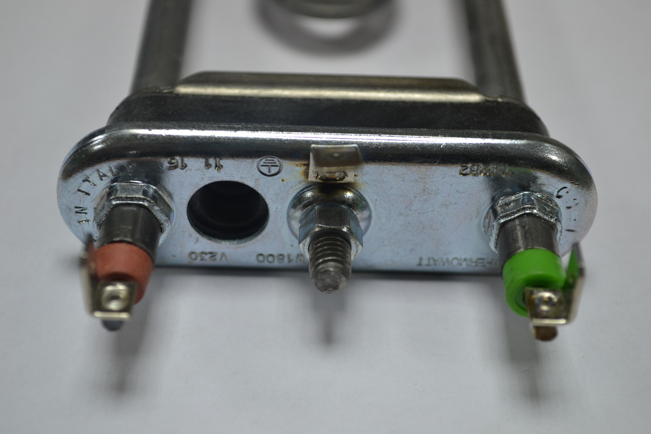 Тен для пральної машинки Indesit/Ariston C00255096 1800W L=190мм.З отвором під датчик.