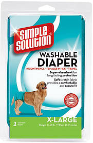 Багаторазові труси для собак SIMPLE SOLUTION Washable Diaper X-Large 1шт.