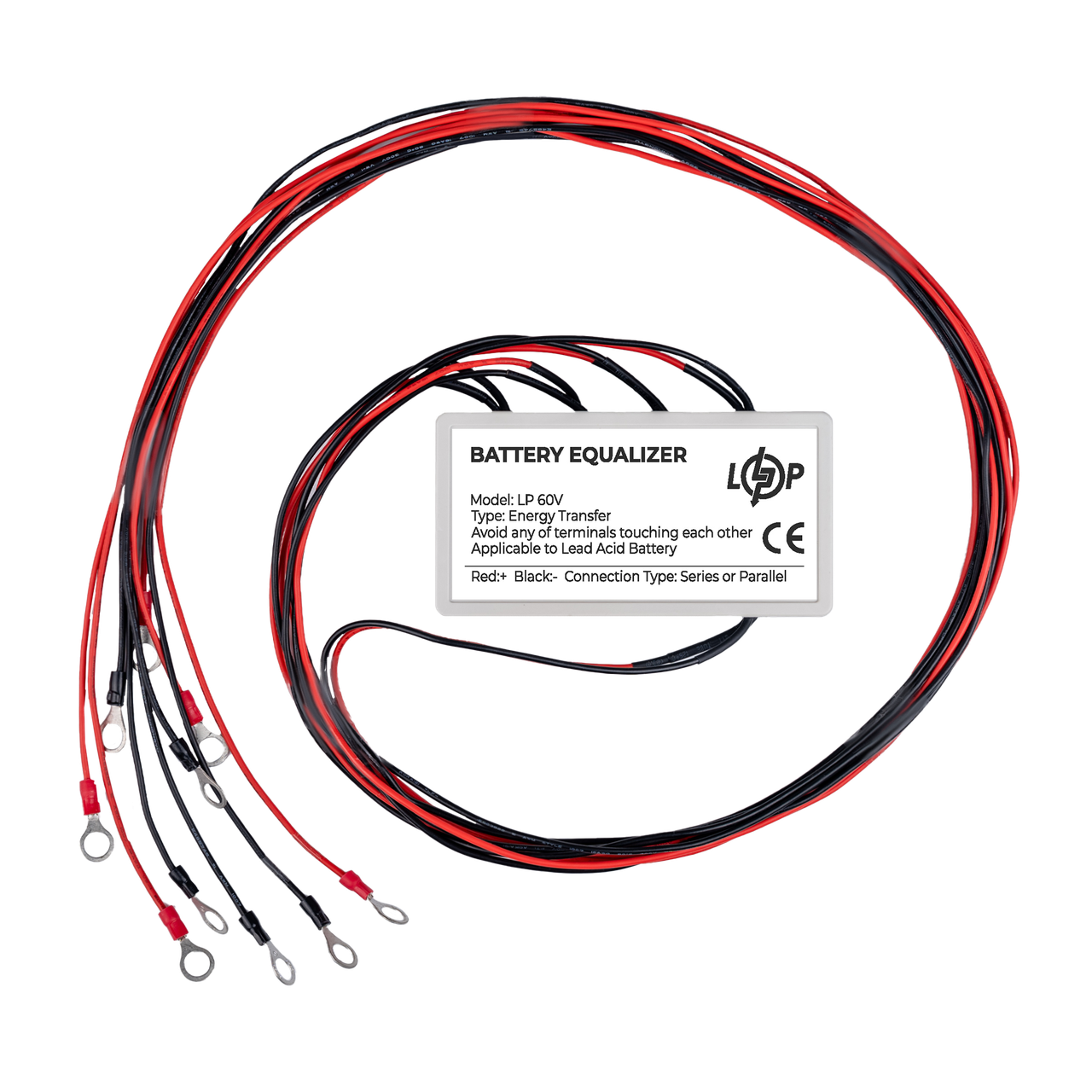 Балансир для акумуляторів 60V сонячна вітроенергетика електромобілі запобігання перезарядженню, фото 1