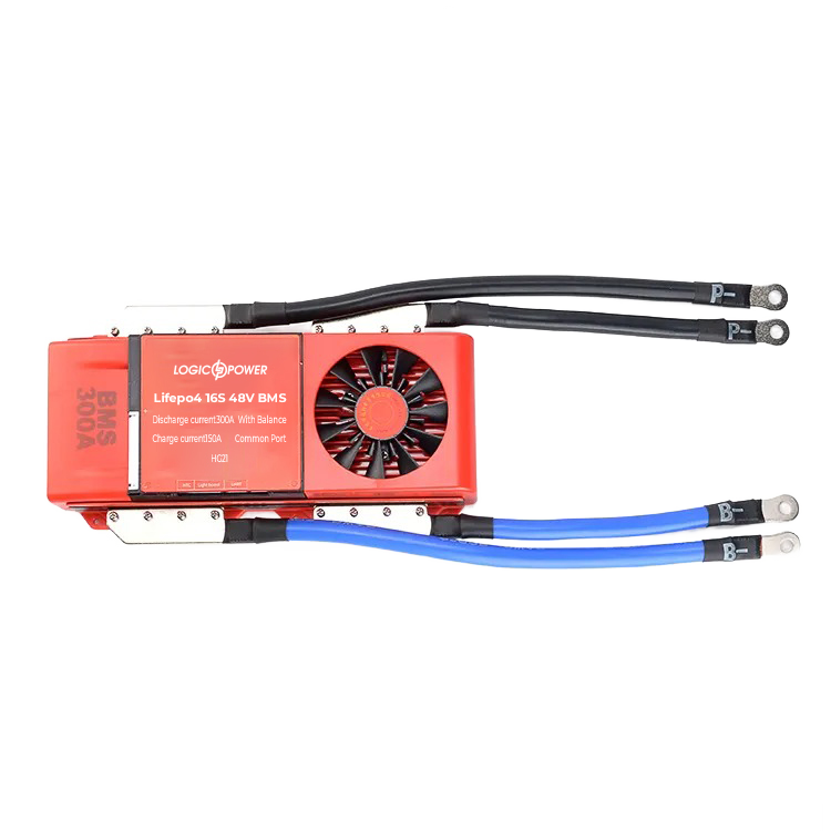 Плата керування акумулятором Smart BMS 48V 16S LiFePO4 Bluetooth CAN 300A/150A балансування контролю, фото 1