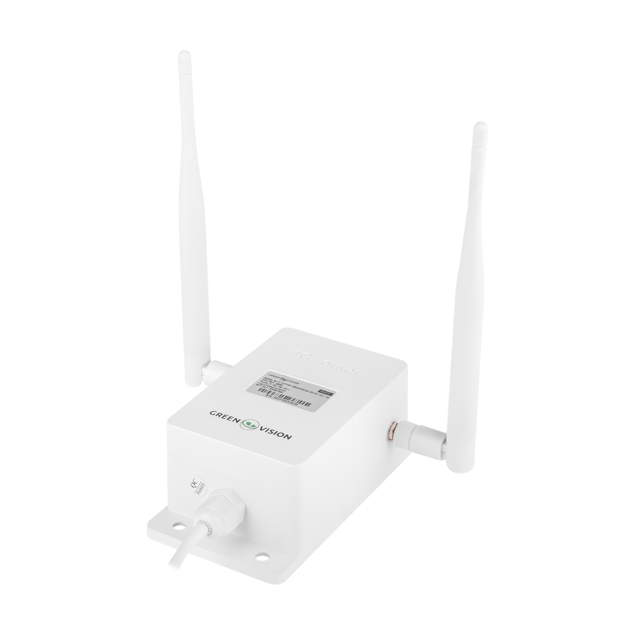 Вуличний Wi-Fi роутер 4G GreenVision GV-001-OUT-4G для відеоспостереження з SIM-картою вологозахист 2.4 ГГц 2 антени, фото 1