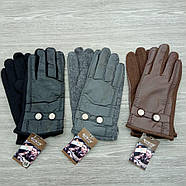 Рукавички чоловічі зі шкіряними вставками різні розміри Auravia (M-XXL) асорті 30033158, фото 2