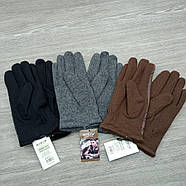 Рукавички чоловічі зі шкіряними вставками різні розміри Auravia (M-XXL) асорті 30033158, фото 3