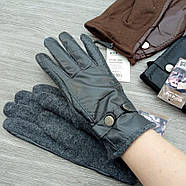 Рукавички чоловічі зі шкіряними вставками різні розміри Auravia (M-XXL) асорті 30033158, фото 4