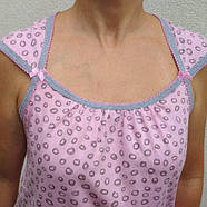 Піжама жіноча "Крило" (з шортами) р.104 УКРАЇНА 100% бавовна реактив 20020545, фото 2