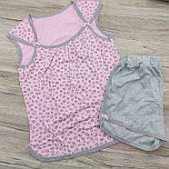 Піжама жіноча "Крило" (з шортами) р.104 УКРАЇНА 100% бавовна реактив 20020545, фото 3