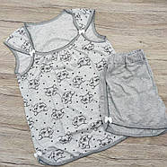 Піжама жіноча "Крило" (з шортами) р.104 УКРАЇНА 100% бавовна реактив 20020545, фото 6