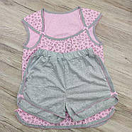 Піжама жіноча "Крило" (з шортами) р.104 УКРАЇНА 100% бавовна реактив 20020545, фото 9