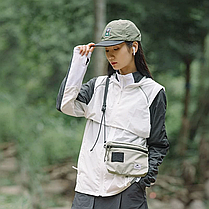 Сумка мала Naturehike NH20BB204, 3л, графіт в клітинку, фото 3