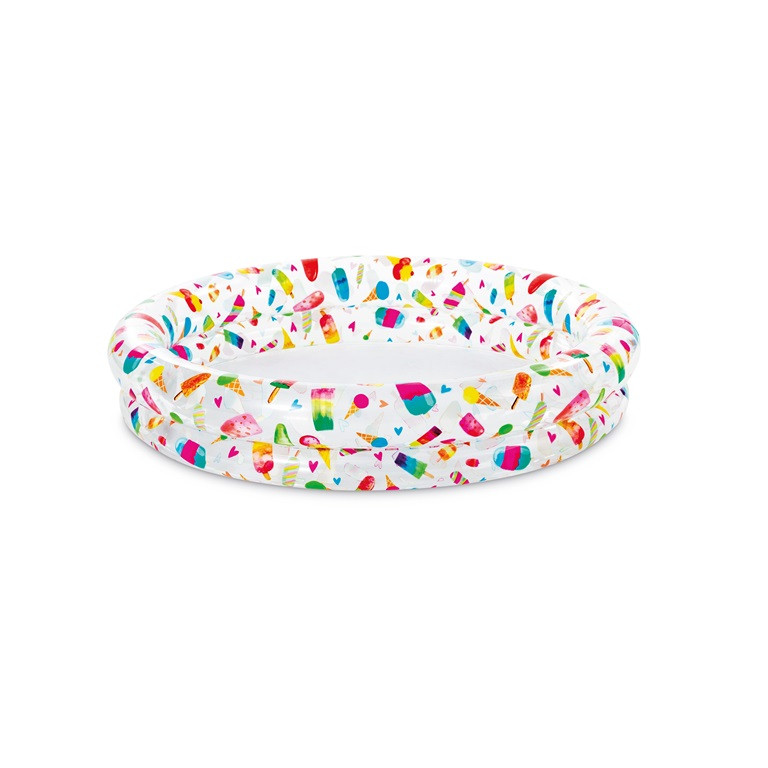 Басейн дитячий "Морозиво" 122*25см, 150л, від 2 років /12/, фото 1