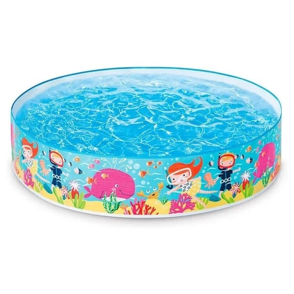 Басейн "Качиний риф" від 3-х років, діаметр 122см, висота 25см, 218л /6/, фото 1