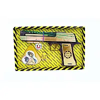 Дерев'яний гумкостріл-пістолет "DESERT EAGLE Black" з STANDOFF 2, іграшкова зброя