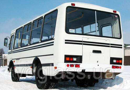 ПАЗ 3205, 4234 заднє скло від українського виробника автостекла