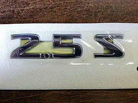 Nissan Altima 2008-2013 Емблема значок задній 2.5 S на багажник кришку багажника Новий Оригінал