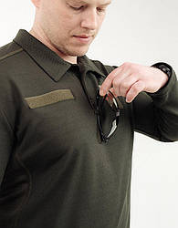 Тактичне поло Сич з довгим рукавом олива S 44