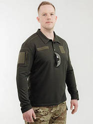Тактичне поло Сич з довгим рукавом олива XS 40
