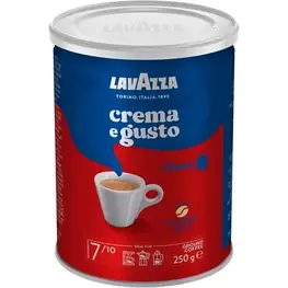 Кава Lavazza Crema&Gusto мелена 250 г (8000070038769/8000070038868) - оригінал